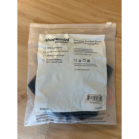 Shapermint Essentials Everyday Comfort Straps Wireless Shaping Bra - Picture 5 of 10